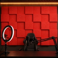 Panneaux acoustiques modernes Chiheng pour auditorium, studio d'enregistrement et murs d'entrepôt, en MDF, installation DIY