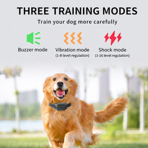 Havlama Önleyici Köpek Eğitim Tasması Şarj Edilebilir 3 Mod Bip Sesi Titreşim Şok Otomatik Algılama Su Geçirmez 1200FT Menzil Uzun Pil Ömrü - Product Image 5