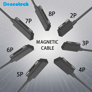 <span class=keywords><strong>Connecteur</strong></span> magnétique Pogo 2A étanche 2P 3P 4P 5P 6P 2.54MM Prise d'alimentation CC à ressort mâle à femelle - Product Image 2