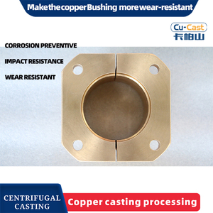 หน้าแปลนแยก oilless บุชทองเหลือง C84400โรงงานซีเมนต์บูชแขนทองแดง - Product Image 5