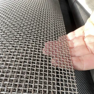 10x10 mesh 304 316L stainless steel crimped woven wire mesh