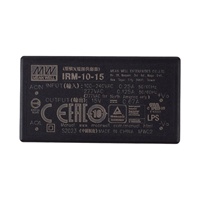 Module d'alimentation IRM-10-15 MEAN WELL, 15V 0,67A, 10W compact, robuste pour l'automatisation industrielle et les applications domestiques intelligentes