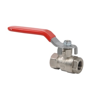 COVNA Válvula de bola de 1/2 pulgada, 2 vías, paso completo, 1000 WOG, rosca interna alta, tipo tornillo, con maneta de acero inoxidable SS316, UPVC/latón/acero inoxidable - Product Image 3