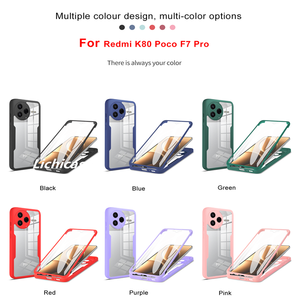 Lichicase Thiết Kế Sang Trọng 360 Bảo Vệ Đầy Đủ Rõ Ràng Cover Quay Lại Cho <span class=keywords><strong>Redmi</strong></span> K90 K90 Pro Max Chống Sốc Điện Thoại Trường Hợp - Product Image 6