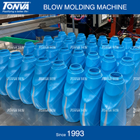 La chaîne de production complète le détergent vide liquide de blanchisserie met le moulage par extrusion-soufflage en bouteille faisant la machine