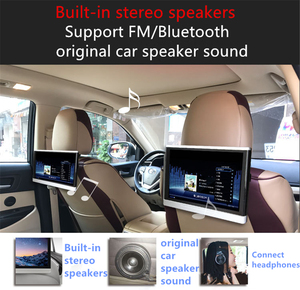 11.6 인치 머리 받침 모니터 HD 입력 라디오 터치 스크린 <span class=keywords><strong>AV</strong></span> 모니터 뒷좌석 엔터테인먼트 자동차 오디오 MP5 플레이어 - Product Image 3