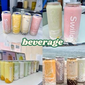 Nuevo Diseño Latas de PET con Logo Personalizado y Tapa de Aluminio para Pastel, Postre, Refresco y Té de Burbujas, Envases de Plástico PET Transparentes con Anilla de Apertura Fácil - Product Image 4