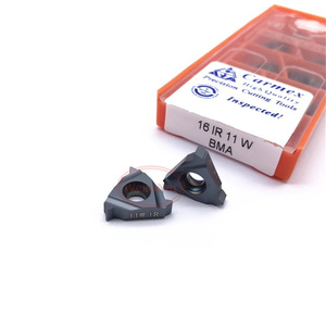 16IR10W <span class=keywords><strong>carmex</strong></span>, 16IR11W,16IR12W,16IR14W,16IR16W,16IR18W แทรกคาร์ไบด์ BMA, 16NR 16ER ใบมีดด้าย - Product Image 1