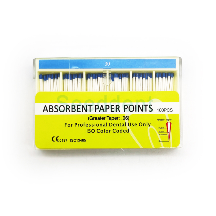 Dental PP 02 04 06 taper Absorbent Paper Point