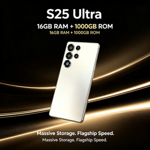 S25 Ultra, Teléfono Inteligente HD de 6.8 Pulgadas, Octa Core, 8GB+128GB, 4G LTE, Doble SIM, Desbloqueado, Android 15, Francés, Español, 5G, 16GB+1TB - Product Image 2