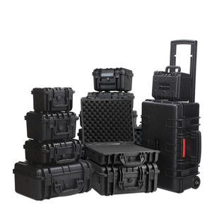 Caja de Seguridad para Instrumentos, Estuche de Plástico para Equipos de Aviación, Resistente a Impactos, Negro, Tamaño Pequeño, Mediano y Grande - Product Image 1