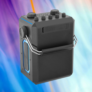 2026 bán chạy 5.25 "woofer CE FC RoHS âm nhạc thiên thần <span class=keywords><strong>mini</strong></span> boombox xách tay hifi bass rung loa với Micro không dây - Product Image 2