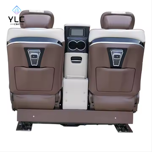 Sofá Cama de Lujo para Auto con Piezas de Asiento Aero en Cuero Vacuno para Autocaravana de Lujo - Product Image 2