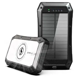ES965S cargador portatil 20000 power bank portatile wireless powerbank cargador caricabatterie ad energia solare power bank solare 20000 mah