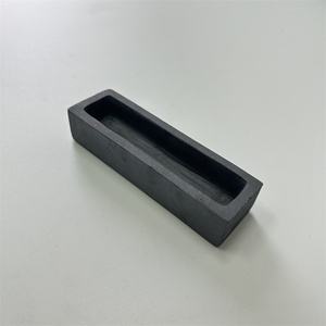 Crucible de fusion en carbure de silicium SSiC, barre longue, moule à lingots rectangulaire pour la fusion et le moulage de métaux précieux - Product Image 4