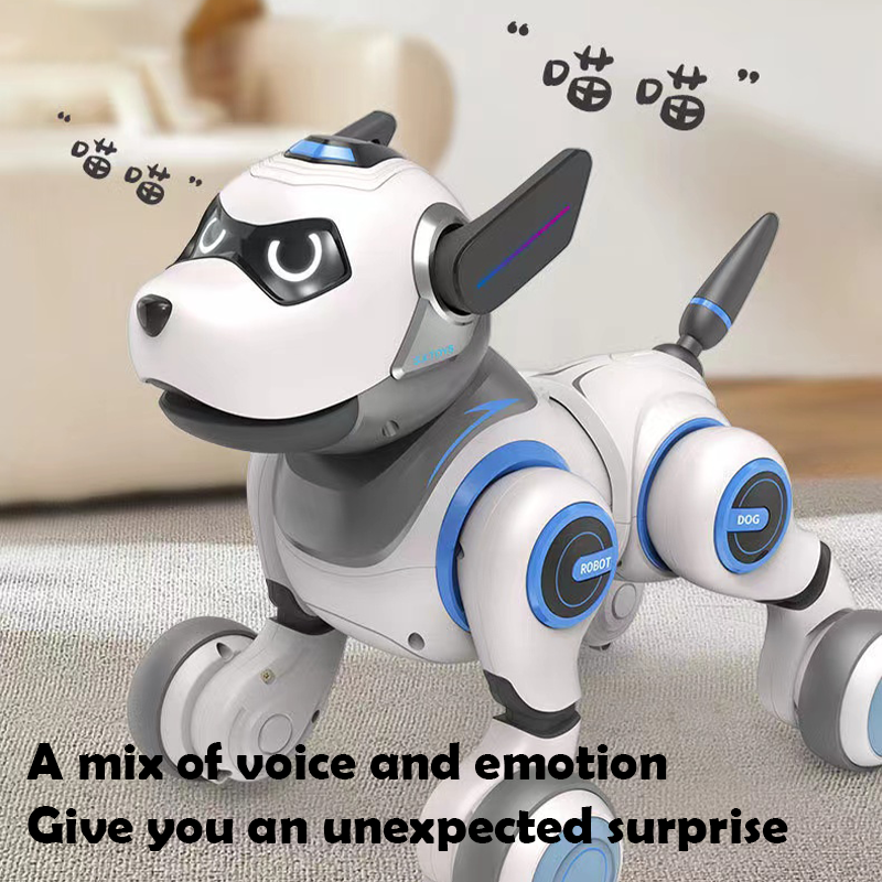 4DRC G55 Intelligent RC Robot Dog Toy - Lion Kingdom Smart Electronic Pet for Kids