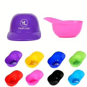 Mini bol à glace en polyester de 8 oz, mignon et créatif, en forme de casque, avec marque personnalisée pour cadeaux d'entreprise promotionnels et événements - Product Image 6