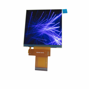 Boe vuông 3.4 inch 480x480 <span class=keywords><strong>RGB</strong></span> hiển thị gc9503cv 3wspi + rgb18bit giao diện 40 pin IPS <span class=keywords><strong>TFT</strong></span> <span class=keywords><strong>LCD</strong></span> 550 CD/m Độ sáng-20 ~ + 70C - Product Image 1