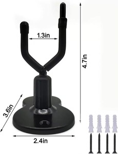 ขายส่งจากโรงงานโดยตรง ที่แขวนไวโอลินติดผนังสีดำพร้อมฐานรูปน้ำเต้า ดีไซน์ประหยัดพื้นที่สำหรับโชว์และจัดเก็บไวโอลิน - Product Image 6