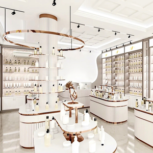 Cosmetic Supply Display Furniture Design Perfume Display Stand Custom Store Shelving Beauty Shop Showcase - Product Image 1
