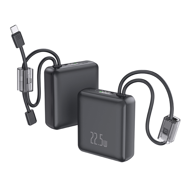 2026 Hot Selling New 10000Mah Mini PowerBank Type-C Port Custom Logo Portable Charger Compact Power Bank 22.5W