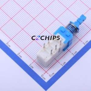 SPUN191400 Pushbutton Switch Through hole Component (THT) Switch Double Pole Double Throw Self-Locking 100000 32mm - Product Image 1