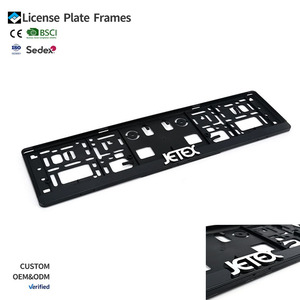 Trung Đông đất nước kuwait Kích thước nhựa màu đen giấy phép tấm khung Châu Âu tấm giấy phép khung bán buôn - Product Image 4