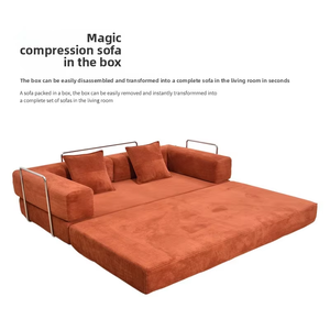 Sofá <span class=keywords><strong>Cama</strong></span> Retráctil <span class=keywords><strong>Modular</strong></span> para Oficina en Casa Moderna, Dormitorio o Apartamento, Muebles de Interior para Toda la Casa, Sofá <span class=keywords><strong>Cama</strong></span> de Compresión - Product Image 2