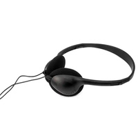 Headphone Lipat Koneksi Stabil Harga Terjangkau Colokan 3.5mm Headset Gaming Model On-Ear Headphone Berkabel