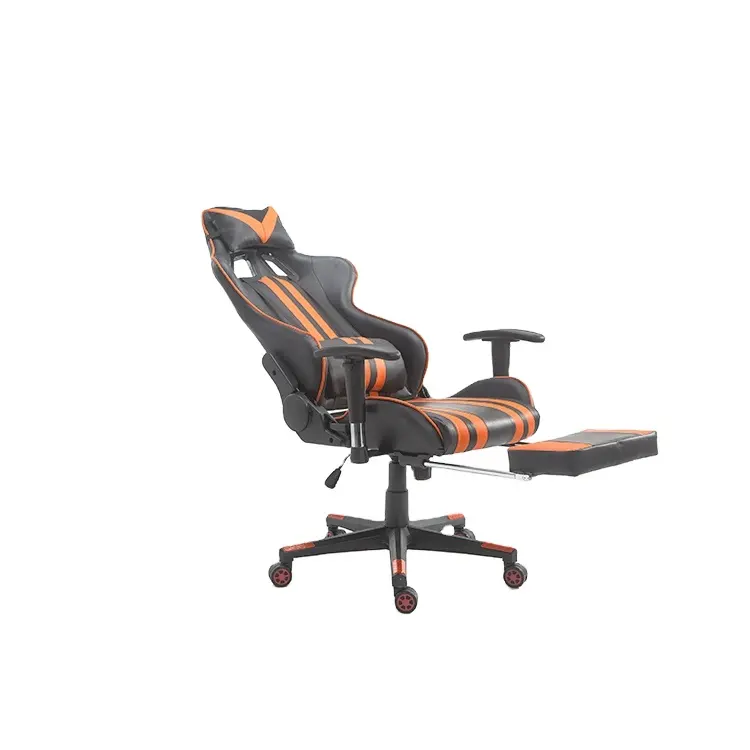 Logotipo personalizado Computer Gaming Chair para Adultos Crianças cadeira High Back Suporte Altura Braço ajustável 180 cadeira reclinável