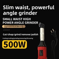 Meuleuse d'angle micro OEM 4500 tr/min, angle coudé à 90 degrés, 110/220V, mini-meuleuse portative pour le nettoyage des joints de carreaux en céramique