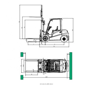 3.5 Ton Long Endurance Electric Forklift Lithium Battery Forklift with Extended Working Hours and Energy Saving System - Product Image 4