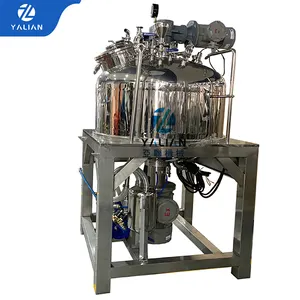 Tangki pengaduk vakum laboratorium YaLian, Stainless Steel 20 Liter, pemanas 300l