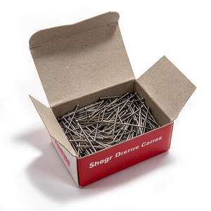 Épingles de bureau argentées de 25 mm de haute qualité à prix compétitif, fournitures scolaires, épingles en acier nickelé brillant pour tableau en liège et avisoir - Product Image 3