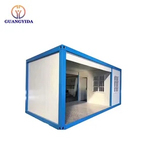 강철 구조 콘테이너 대중음식점 이동할 수 있는 모듈 조립식 강철 구조물 기성품 휴대용 개조된 콘테이너 집