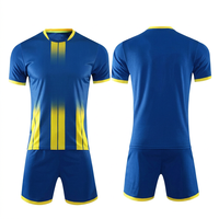 Conception OEM, uniforme de football personnalisé, fabrication en usine, 10% polyester, impression de logo personnalisée, couleur personnalisée, écologique, séchage rapide