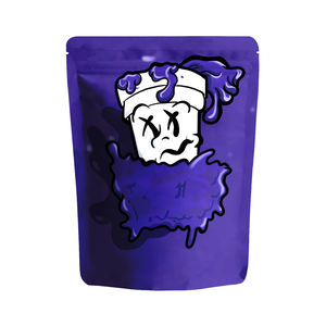 Bolsas Mylar Personalizadas de Calidad Exótica con Cierre Hermético a Prueba de Olores, Paquetes <span class=keywords><strong>Cali</strong></span> para 3.5g 7g 14g 28g, Empaque de Hierbas Tipo Cookie, Plástico PP - Product Image 2