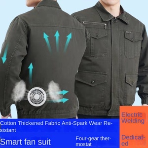 Người Đàn Ông Của Mùa Hè Nhiệt Phòng Chống Làm Mát Làm Việc Quần Áo Mới Hàn Chống-Bỏng Dụng Cụ Áo Khoác Thoáng Khí Cho Điều Hòa Không Khí - Product Image 2