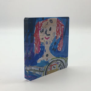 New Design Clear Polished Acrylic Block Frame Acrylic Block Displays Wholesale Clear Acrylic Logo Display Photo Blocks - Product Image 6