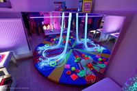 Snoezelen-Sinnestraining-Ausrüstung: LED-Visuelle-Stimulationsspielzeuge, Faseroptik-Leuchten mit Aluminiumgehäuse für Autistische Kinder