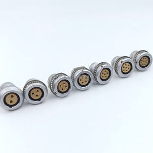 תואם את סדרת ה-b המקורית של beg2b מעגלי משיכה-למשוך מחבר נעילה עצמית עם 10 פינים 2-32 סיכה - Product Image 1