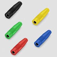 Prise banane 4 mm, contact nickelé, 1000 V, plusieurs couleurs, vis renouvelable, sans soudure, prise universelle, sonde, boîtier PA