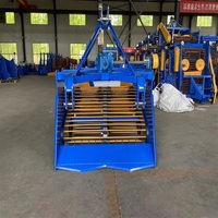 Récolteuse d'herbes multifonctionnelle à haute productivité, entraînée par tracteur, de 4UY Factory, avec une largeur de travail de 1100 mm pour pommes de terre et carottes