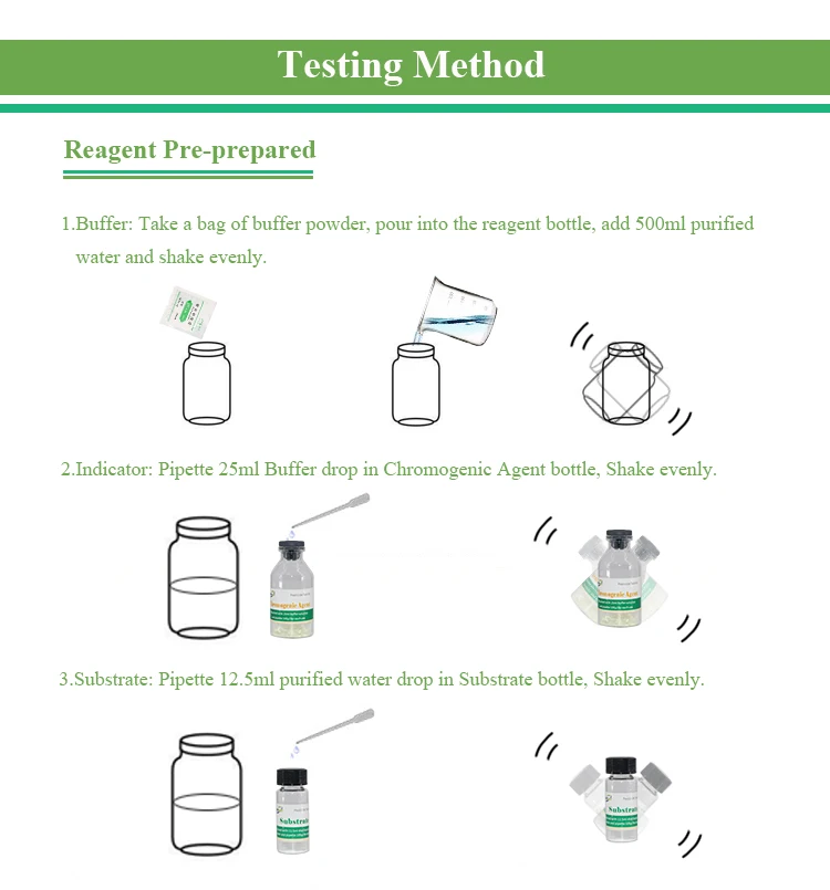 FSTest Pesticide Test Kit Fruits Vegetables Tea Produce Detect
