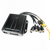 Mini MDVR 4 canaux 4G GPS 1080P 4G Voiture 256 Go SD DVR Mobile MDVR Enregistreur vidéo pour véhicule Camion H.265 Mobile DVR Système MDVR