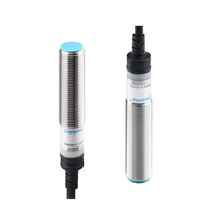 Capteur de proximité inductif M12 sans encaissement PNP NC, distance de détection 8 mm, boîtier en acier inoxydable IP67