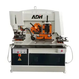 Worker Machine Q35y-40 Iron Worker Multi Purpose Iron With China Punching Machine 40 Mm Hole Punching Hydraulic Ironworker 35 Mm