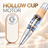 Polisseuse à ongles électrique professionnelle portable de haute qualité 45000 tr/min avec moteur sans noyau, pour usage en salon, outil à ongles USB
