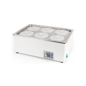 Contrôle de température haute précision ±0.3 ℃   Bain-marie à température variable en acier inoxydable avec minuterie 0-999 min pour équipement de test thermique en laboratoire - Product Image 4