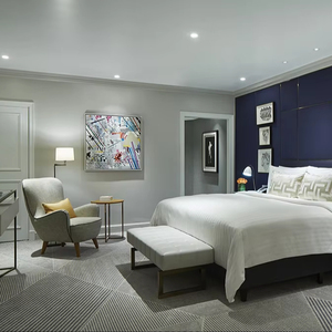 Ensembles cinq étoiles de chambre à coucher d'hôtel de luxe design personnalisé en 3D fabricant solide de produits d'accueil pour hôtels 5 étoiles - Product Image 1